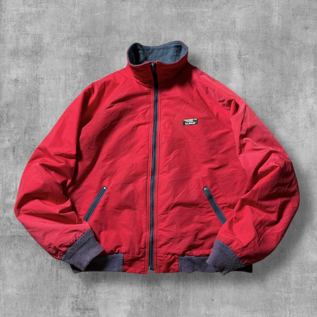ななし2431 古着USA製80sエルエルビーンウォームアップジャケット短