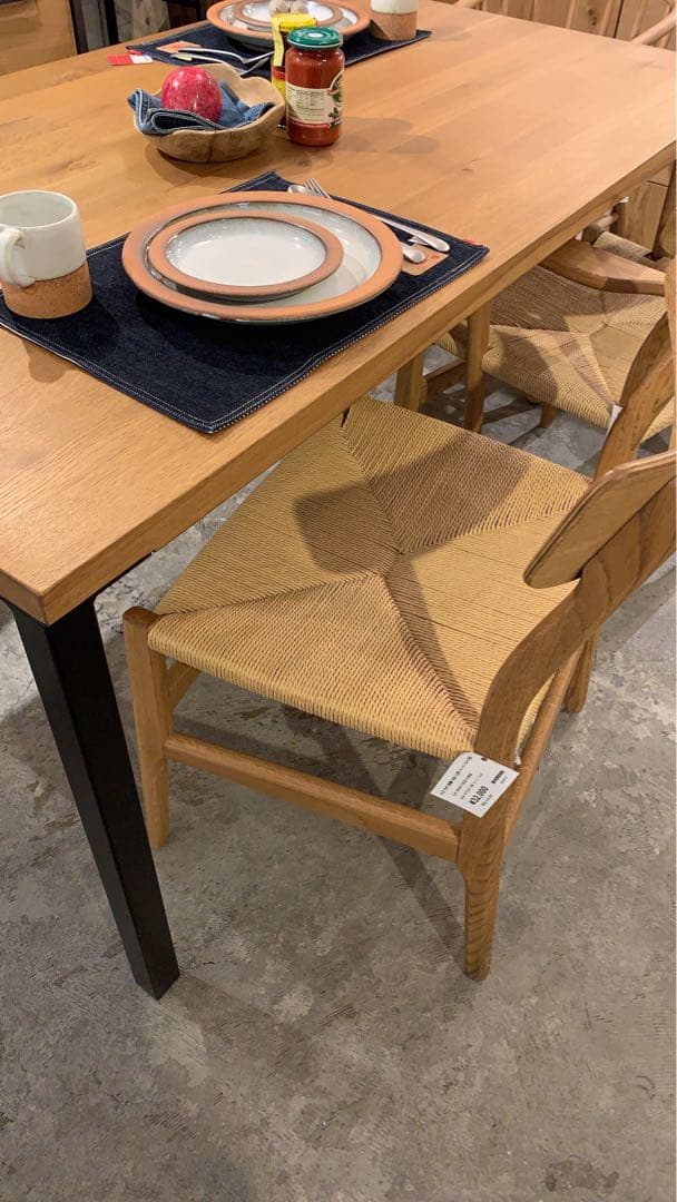 【USED】CRASH GATE / OAK-LBR ハーベストダイニングチェア