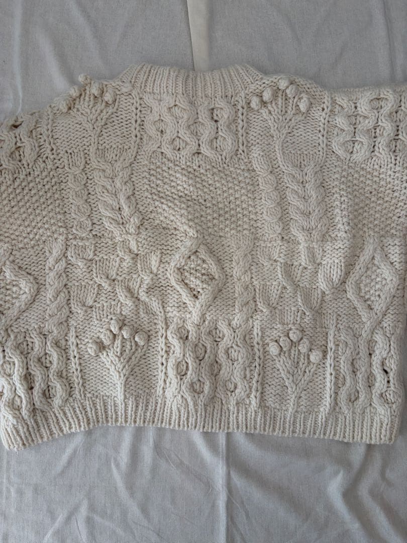 todayful Pattern Hand Knit パターンハンドニット