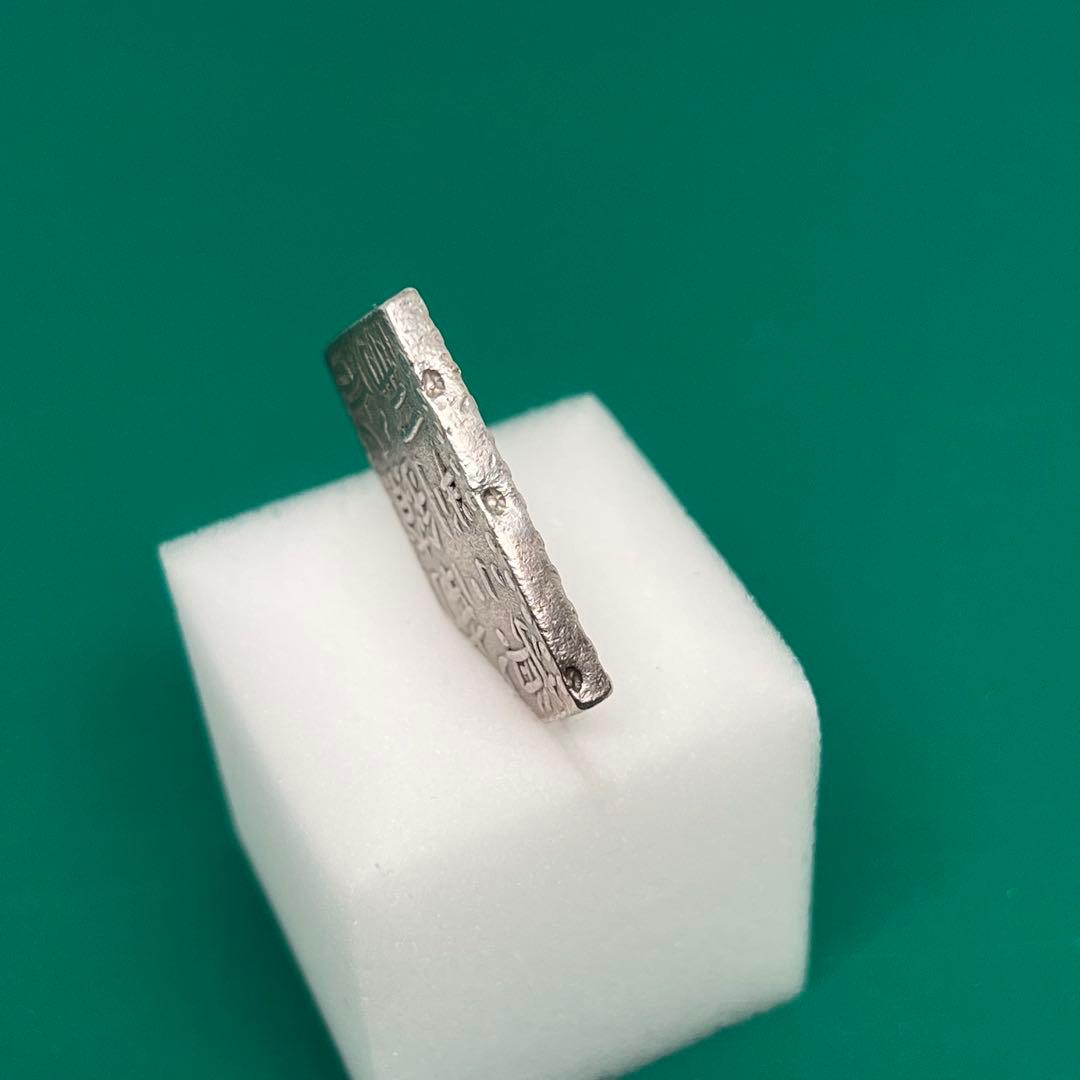 古南鐐二朱銀 約10.27g No.2144