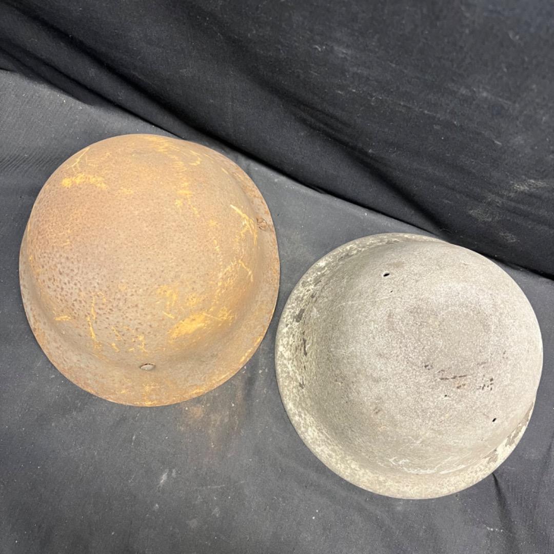 〇Bi1085 鉄帽 日本陸軍 ヘルメット 3点まとめ アンティーク