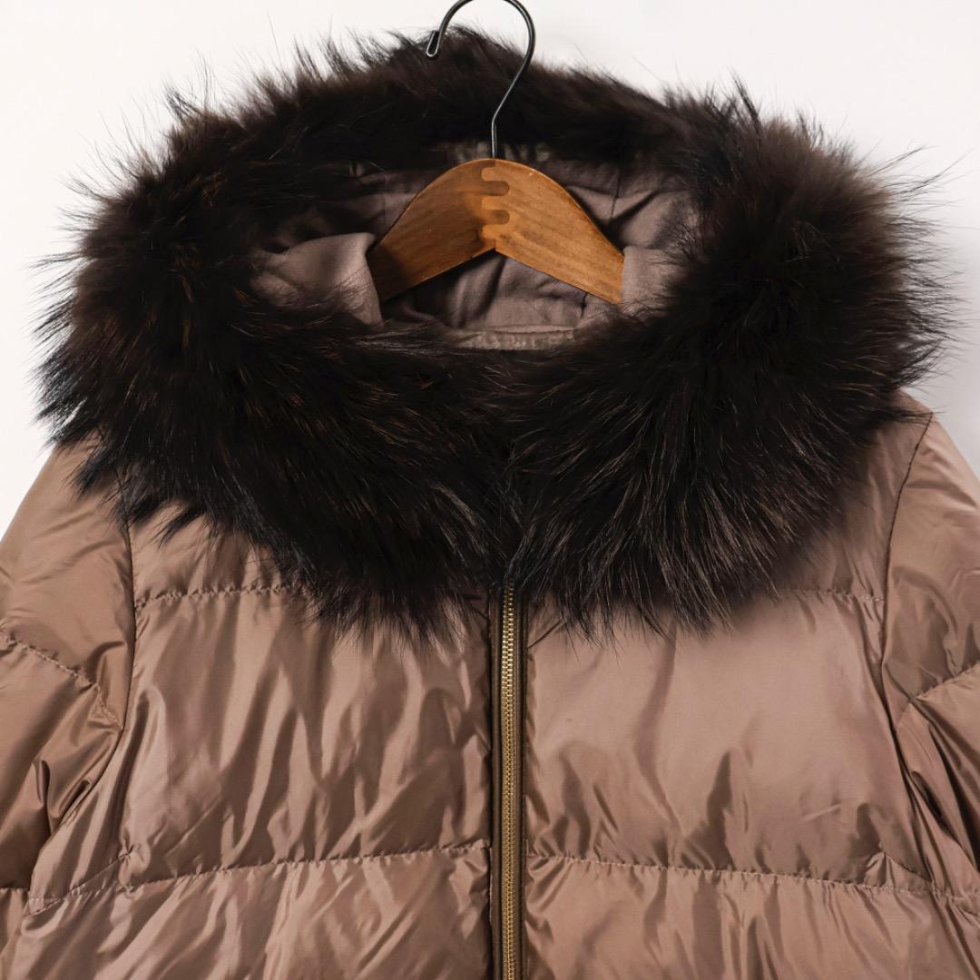 H4160-139◾️西川ダウン　ナノユニバース　ダブルジップダウンジャケット