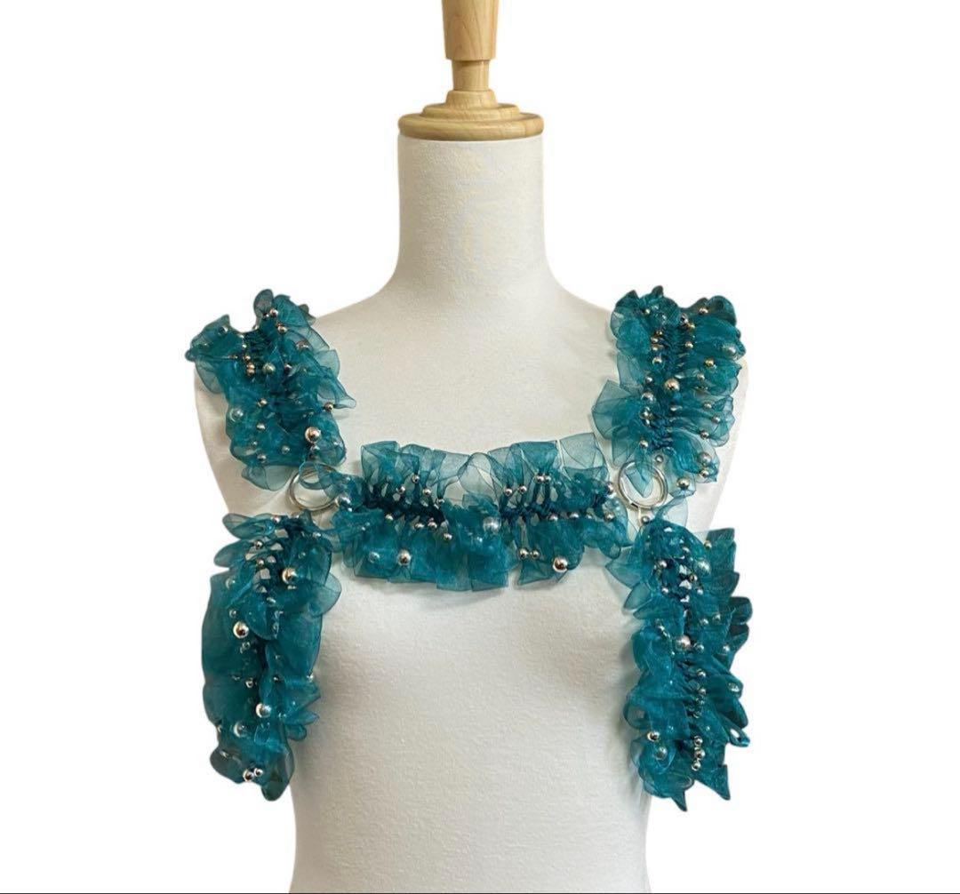 小物 noir kei ninomiya 23ss organdy harness