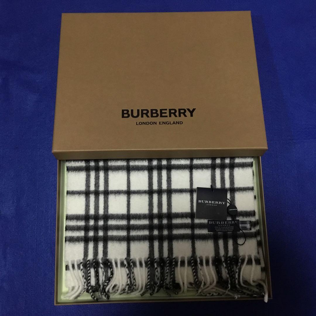 【新品】Burberry バーバリー カシミヤ マフラー　ショール　ストール