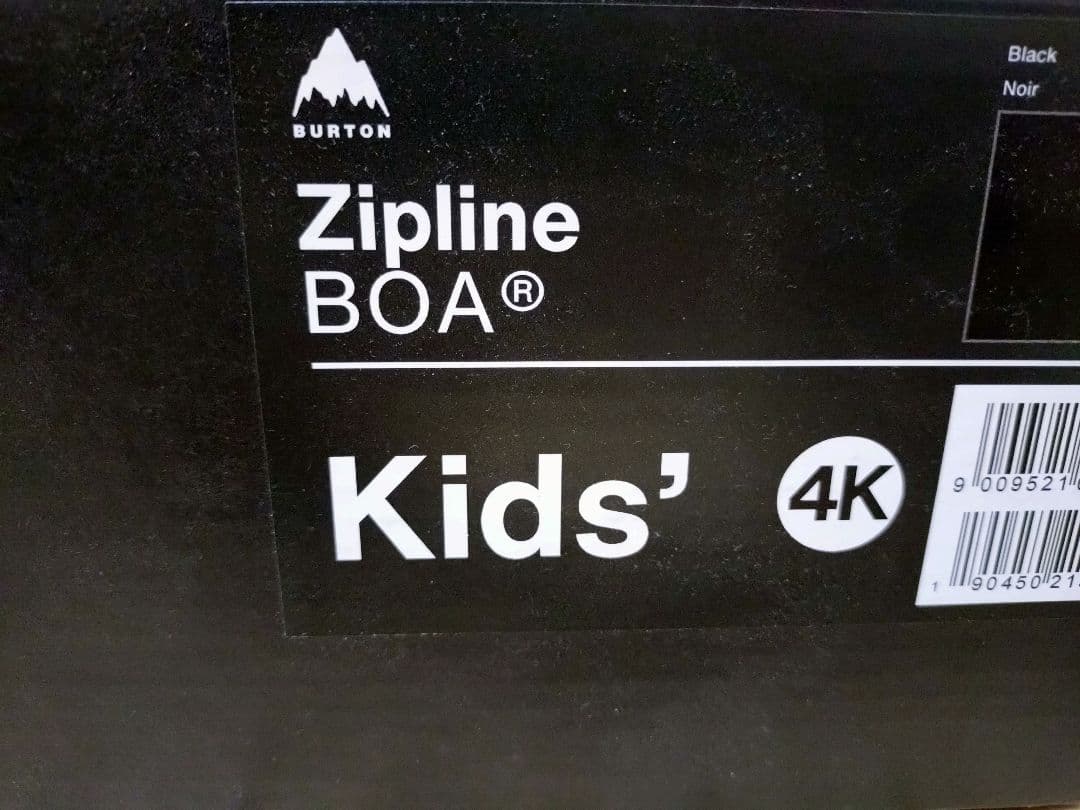 BURTON ZIPLINE BOA 4K 22cm キッズスノーボードブーツ
