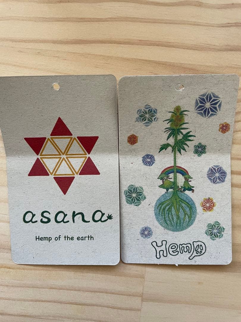 【美品】パヤカ asana ヘンプコットン 厚手 NEW ロングスリーブ2着