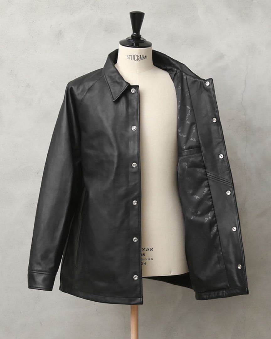 Schott ショット シープレザー コーチジャケット M
