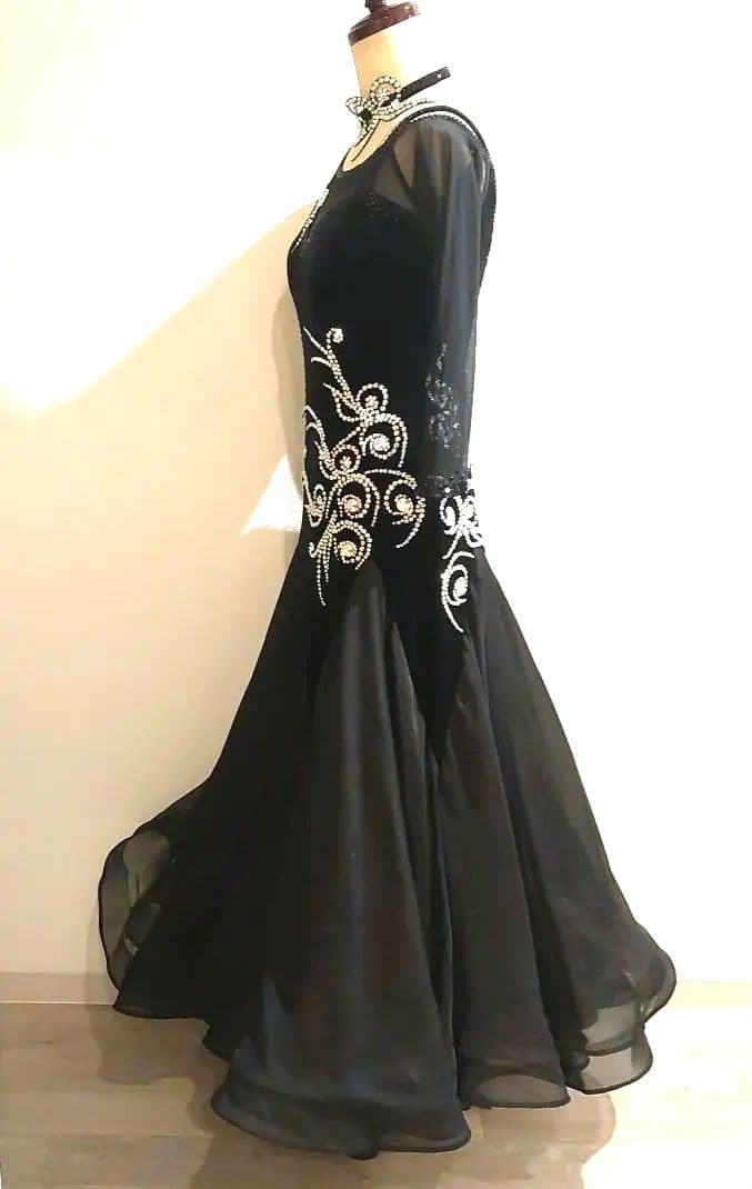 社交ダンスドレス　美品ドレス　スタンダードドレス　ボールルーム