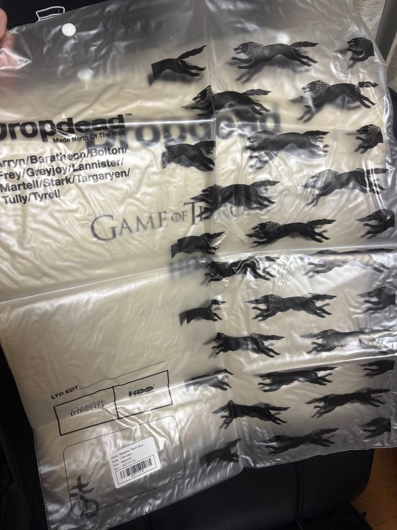 DROP DEAD トレンチコート Game of Thrones