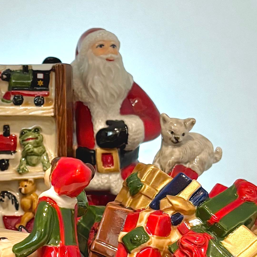 クリスマス サンタクロース 陶器 装飾品
