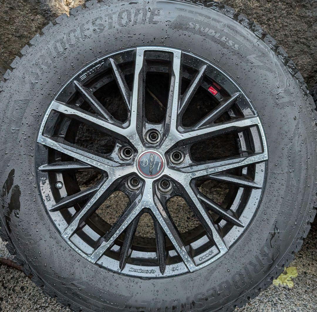 ハリアー 17インチ スタッドレスタイヤセット ブリジストン 225/65r17