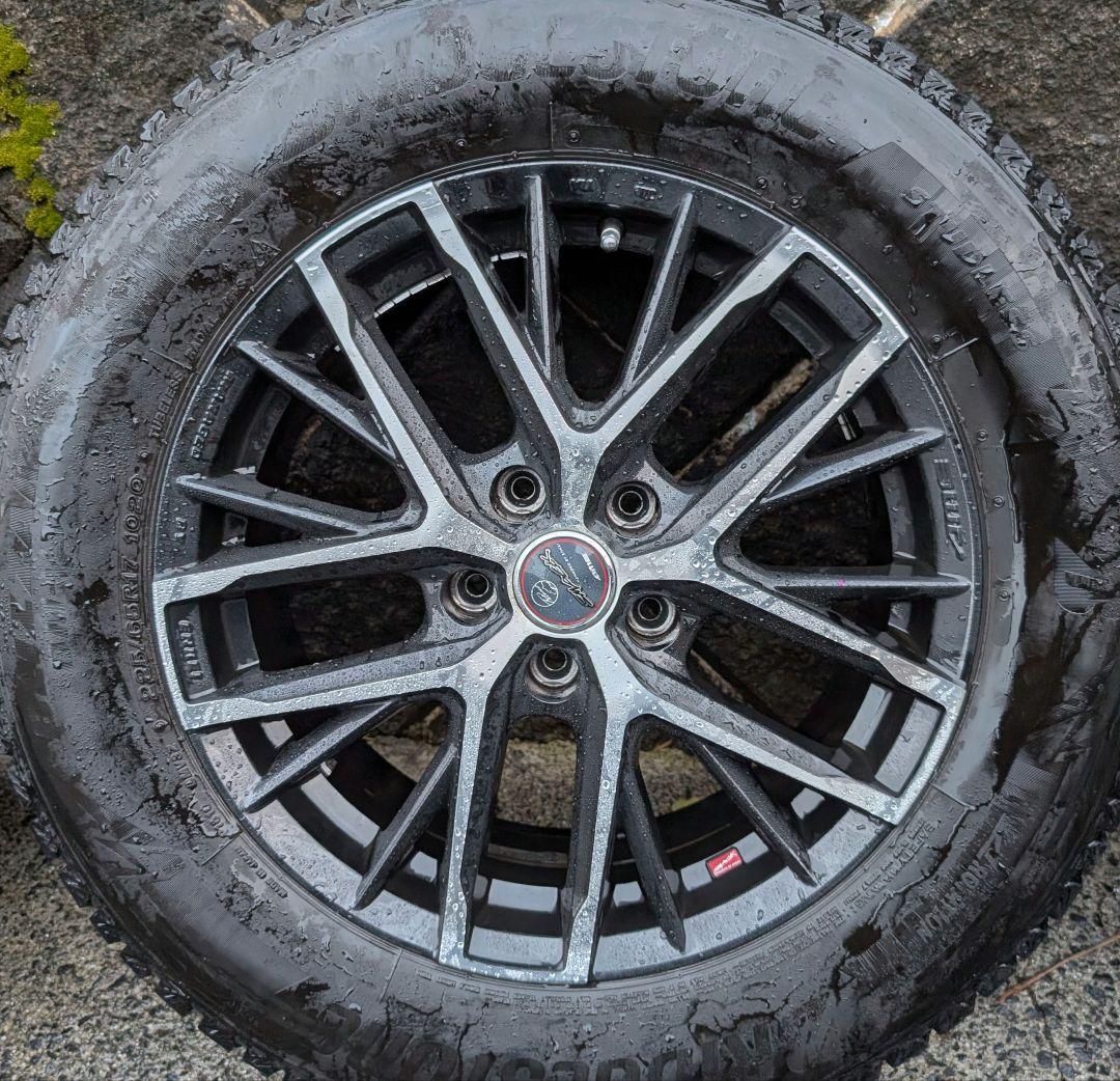 ハリアー 17インチ スタッドレスタイヤセット ブリジストン 225/65r17