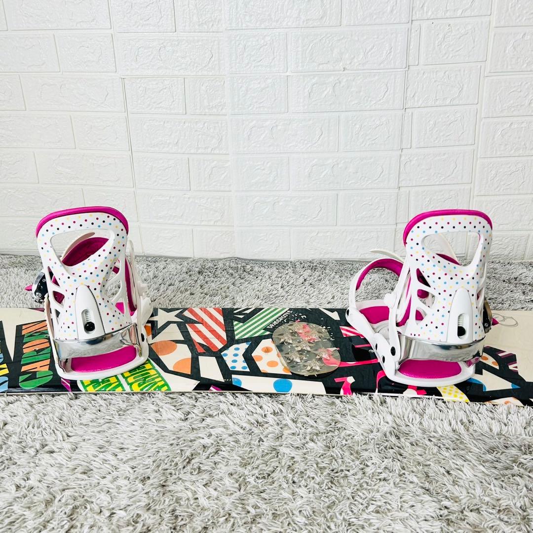 【初心者おすすめ】 レディース　スノーボード　2点セット　入門　140cm