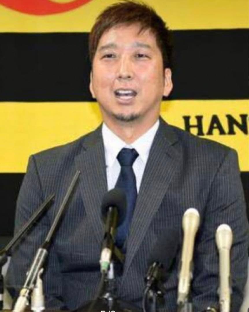 阪神タイガース #22 藤川球児監督　直筆サイン　公式キャップ