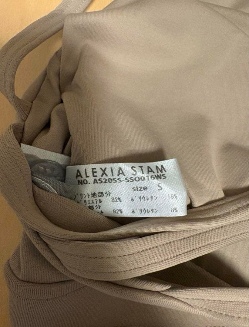 「新品・未使用」ALEXIA STAM ワンピース水着 S