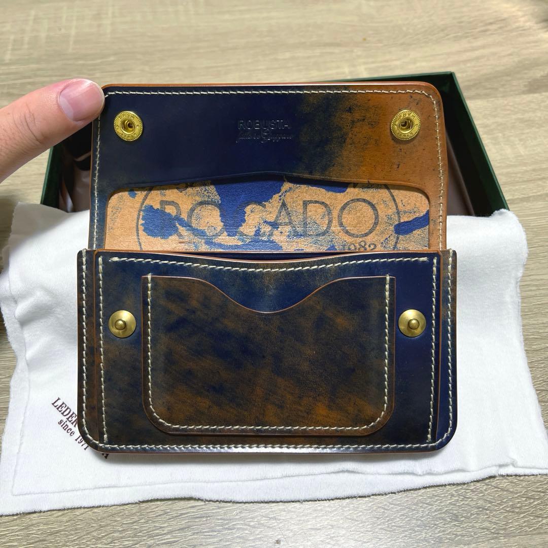 今週限定出品 Robusta lether ミドルトラッカーウォレット