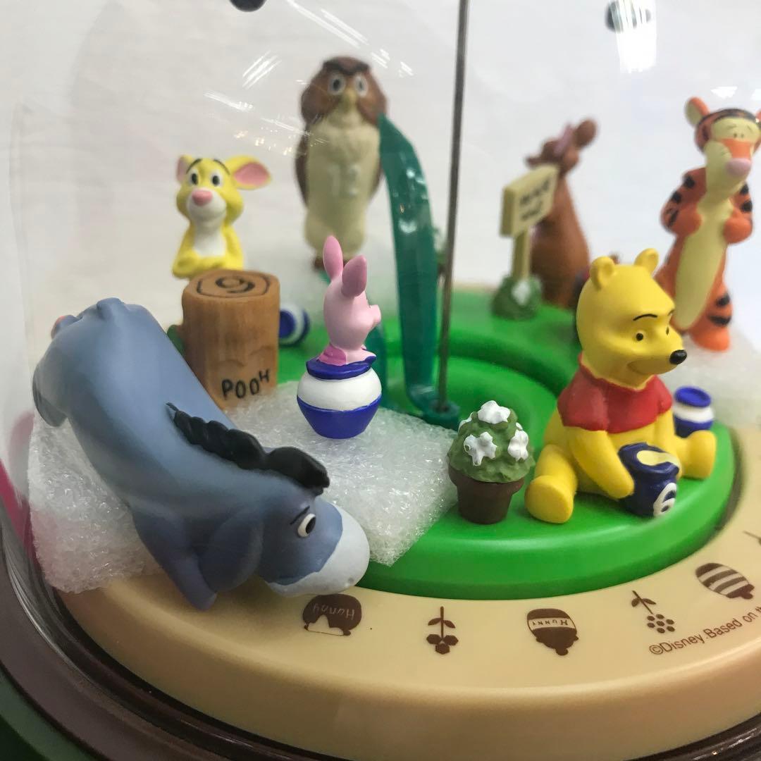 Disney くまのプーさん ドーム型置時計