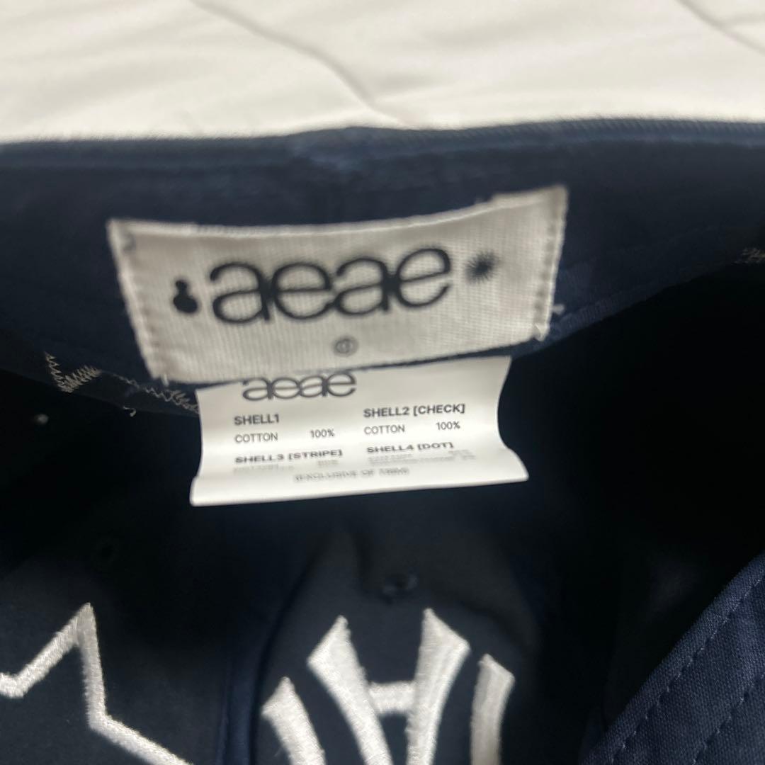 aeae STAR PATCH 帽子 ネイビー サイズ0