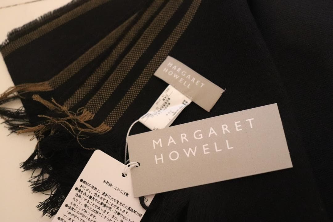 MARGARET HOWELLマーガレットハウエル新品マフラー25300円