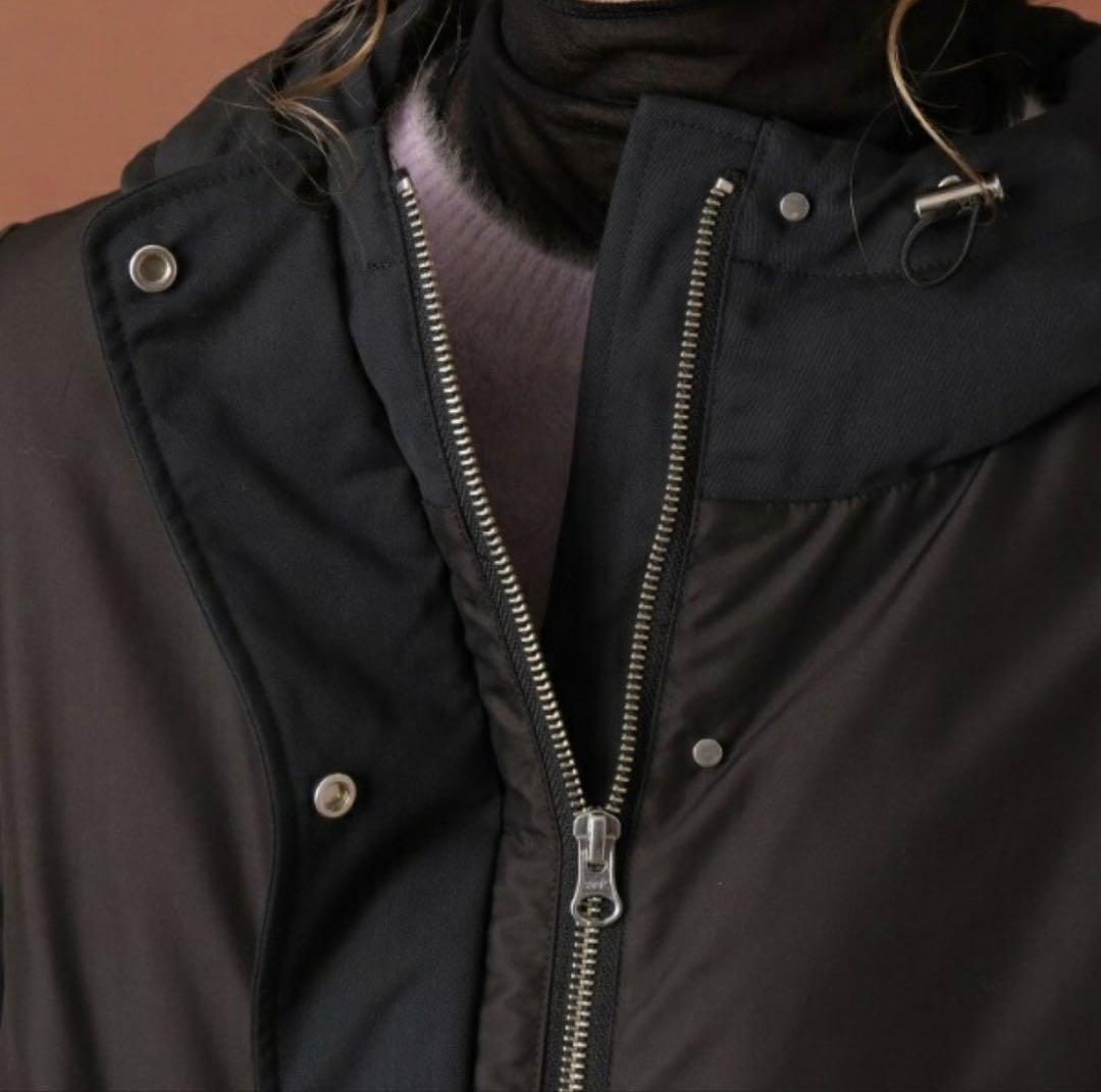 今期現行品★完売 未使用級 ドレステリア ベストセラー 撥水 ダウンコート 黒
