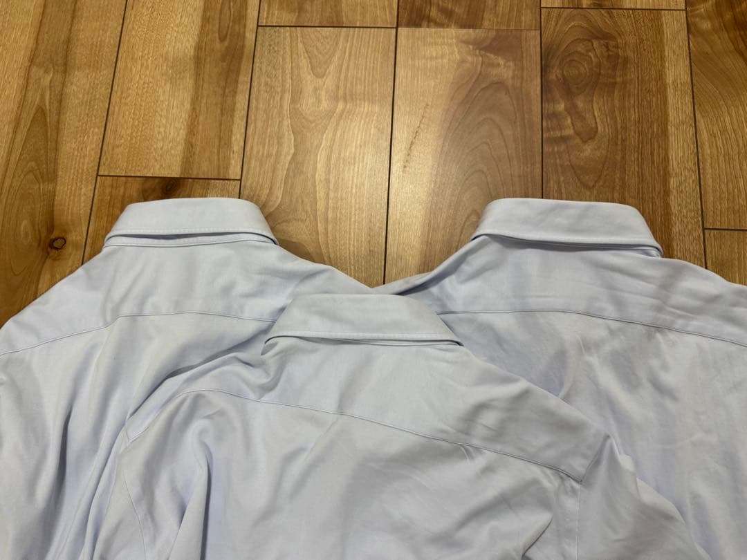 ARCODO 長袖シャツ×3(サックスブルー)