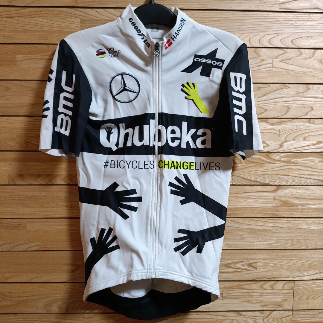 支給品　Team Qhubeka 半袖サーマルジャージ　ASSOS クベカアソス
