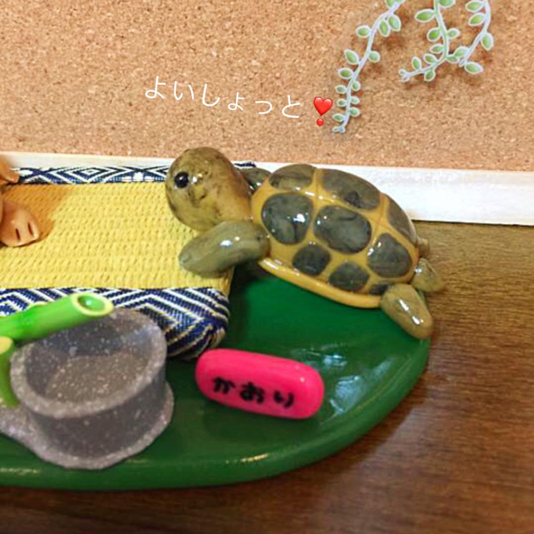 みーちゃん様❤ゴールデンレトリバー 陸亀 箸置き♡箸置き台 キジトラ猫
