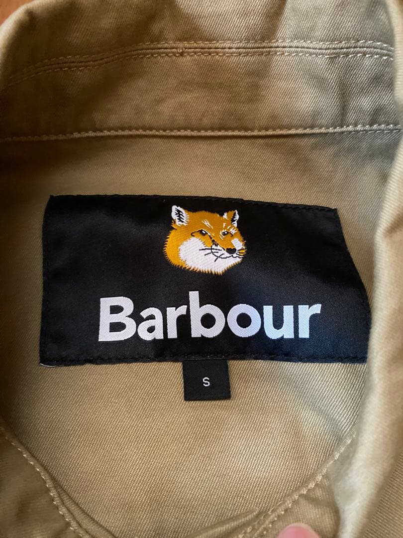 MAISON KITSUNE×BARBOUR オーバーシャツ