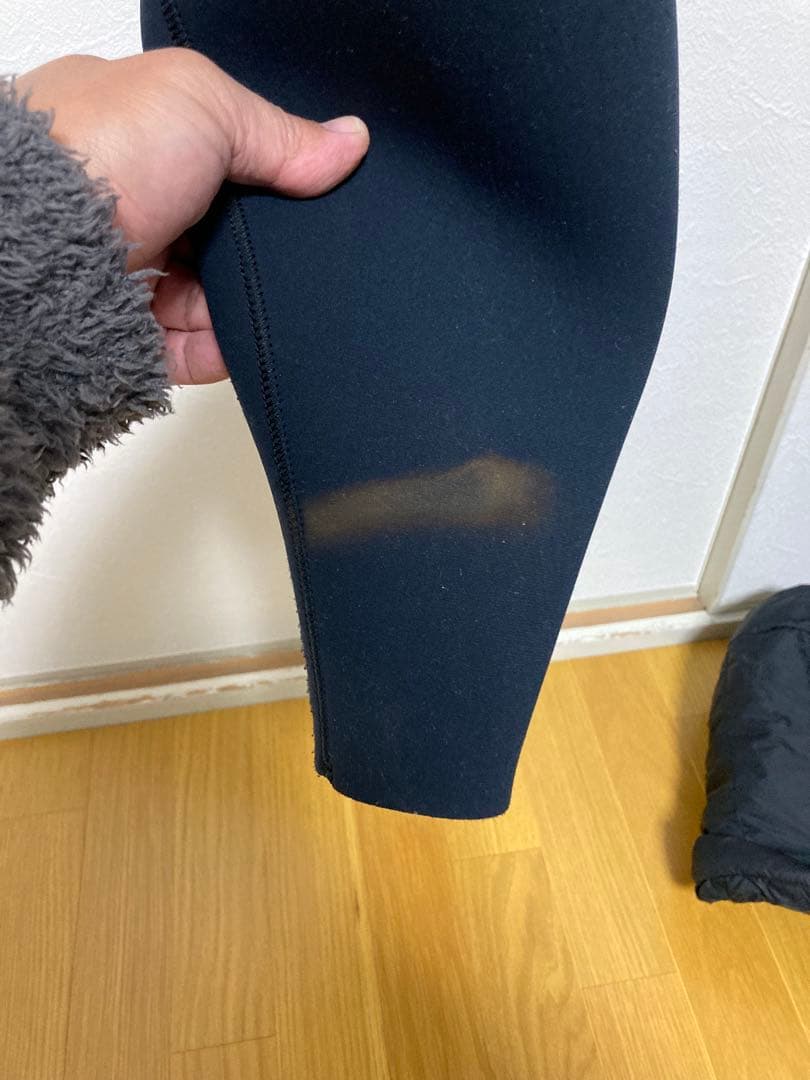 ノンジップフルスーツ ブラック