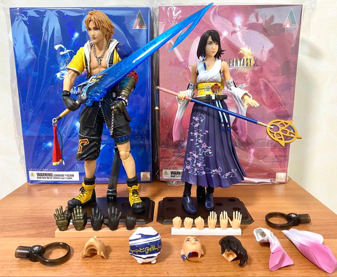 FINAL FANTASY X プレイアーツ改 ティーダ ユウナ フィギュア