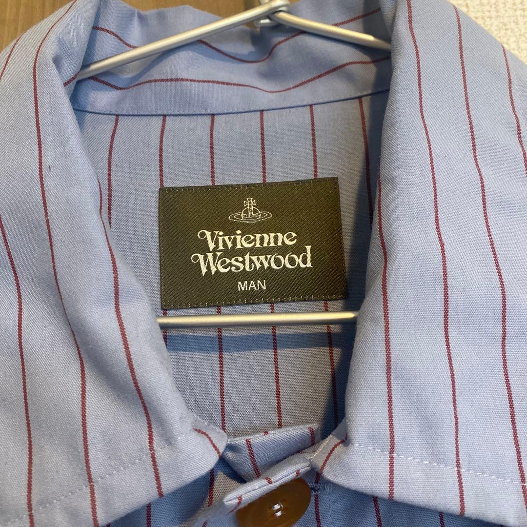 vivienne westwood ストライプシャツ
