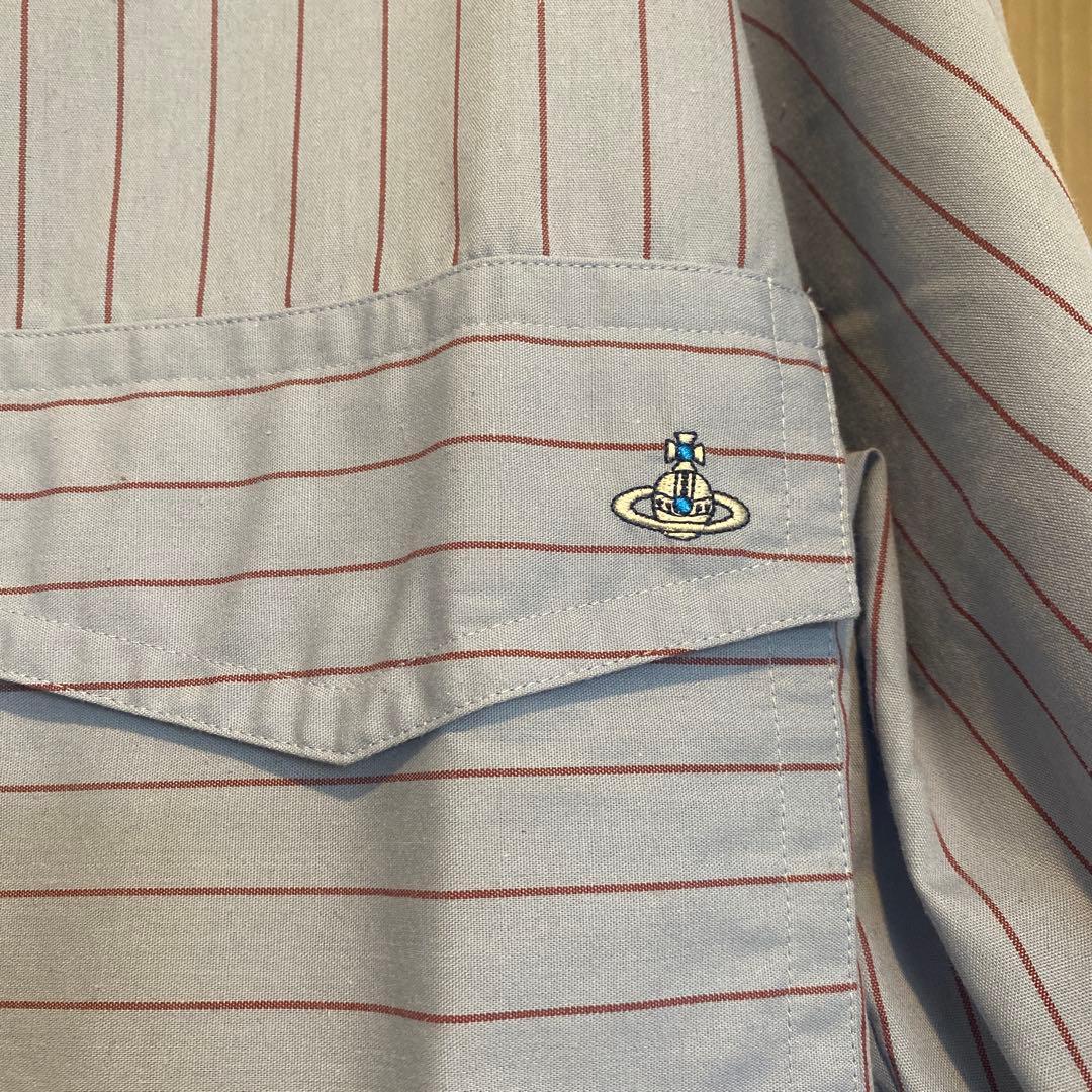 vivienne westwood ストライプシャツ