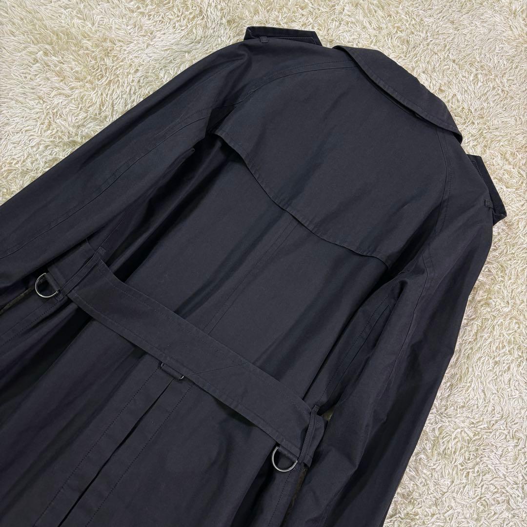 バーバリーロンドン　ビック　ノバチェック　ベルト　コットン　トレンチコート　LL