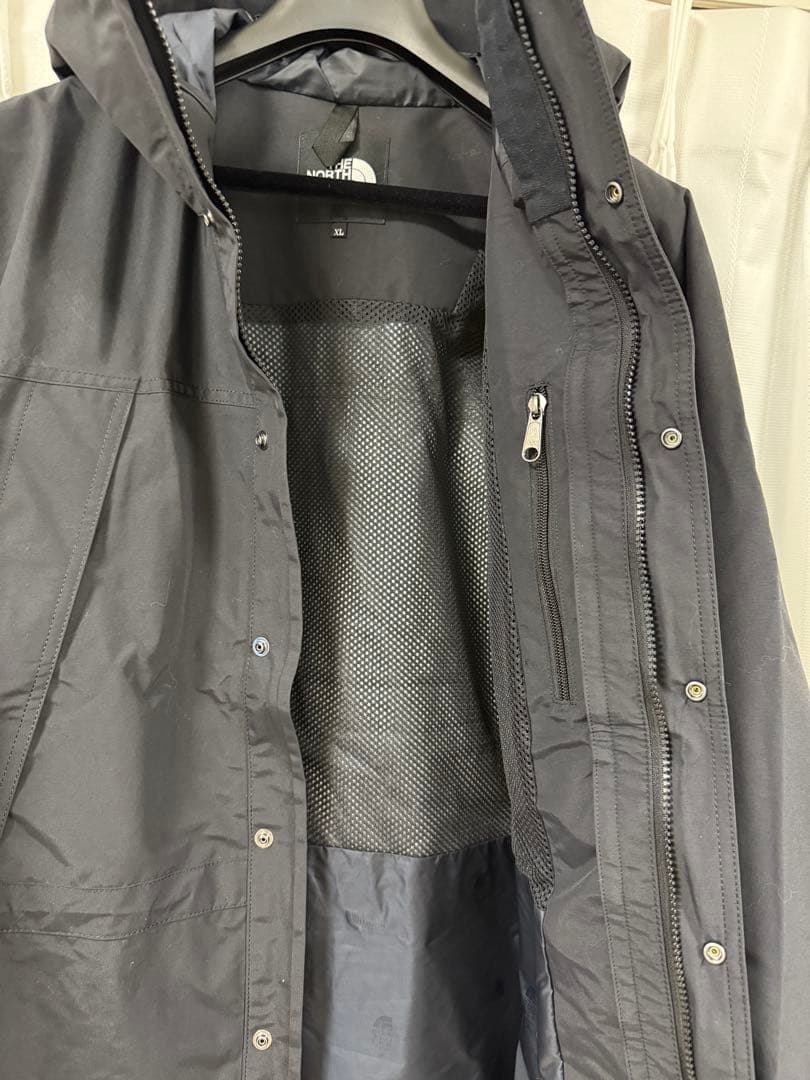マウンテンライトジャケット黒、XL