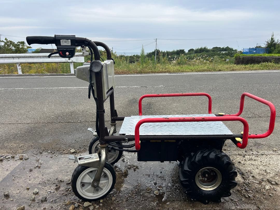 宮崎　電動運搬車 運搬車　エネトラ4ミニー　積載120Kg バッテリー 動画有