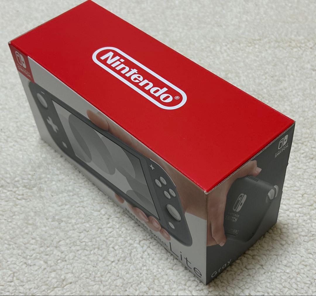 【新品未使用】 Nintendo Switch Lite グレー