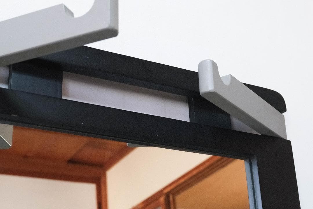 ウォールミラー　コートフック　ポストモダン　ミッドセンチュリー　ヴィンテージ