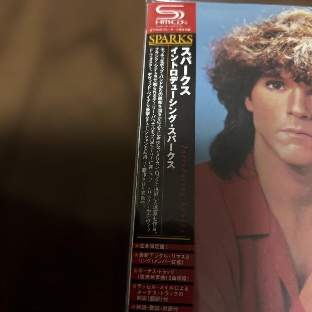 スパークス　Introducing Sparks SHM-CD 来日記念盤