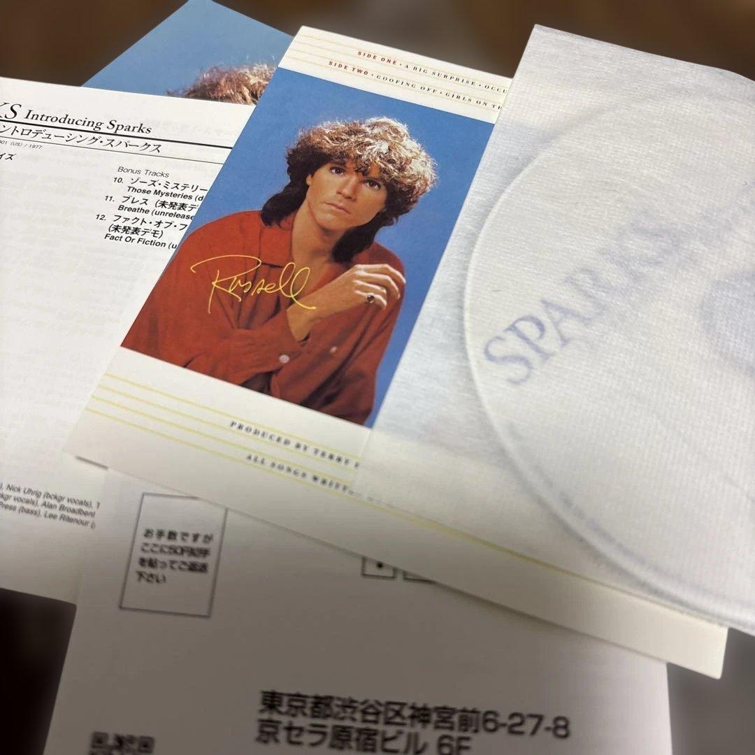 スパークス　Introducing Sparks SHM-CD 来日記念盤