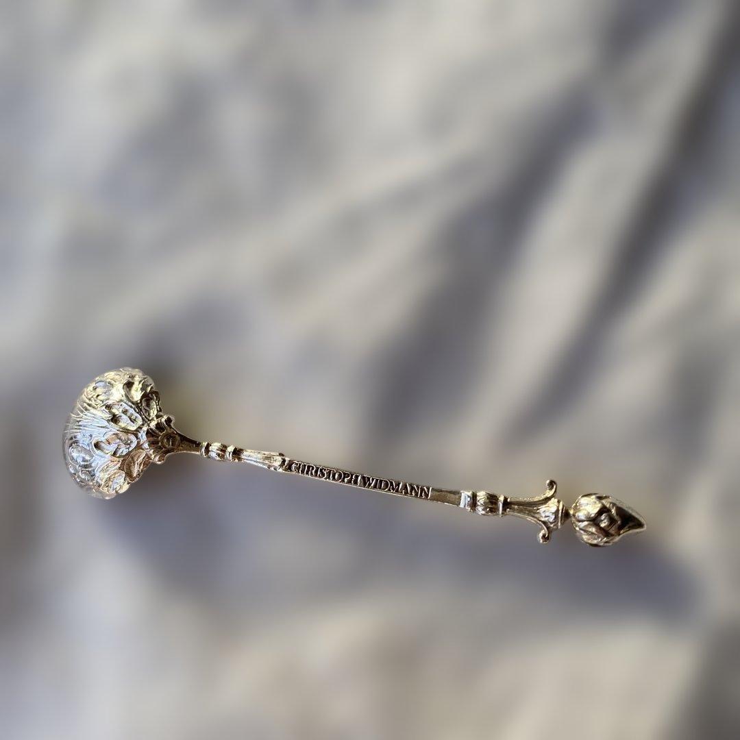 クリストフ　ウィドマン　純銀製ソルトスプーン
