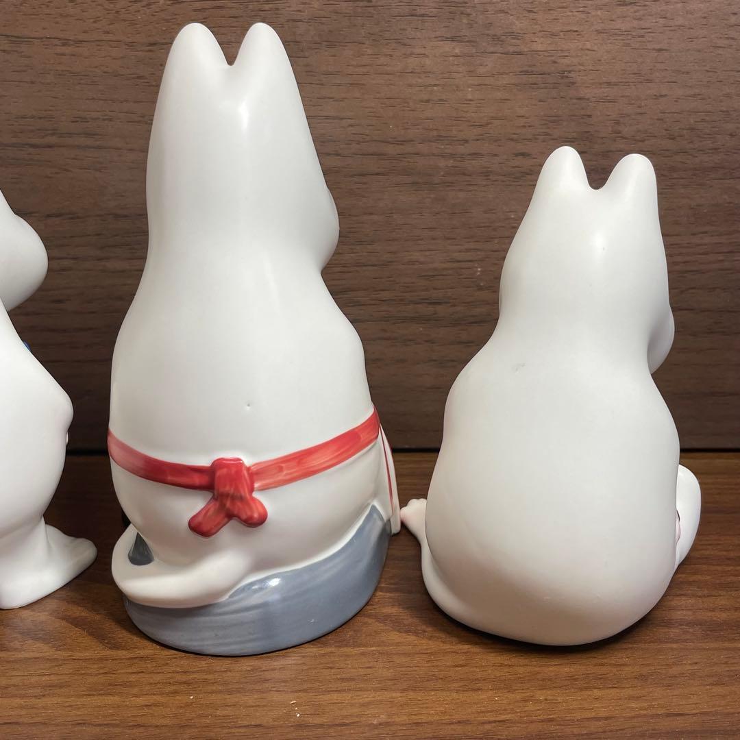 【廃盤　希少】アラビア ムーミン フィギュア 旧ロゴ 箱付 セット