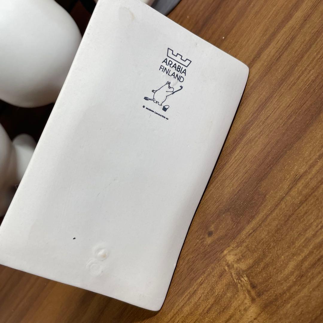 【廃盤　希少】アラビア ムーミン フィギュア 旧ロゴ 箱付 セット