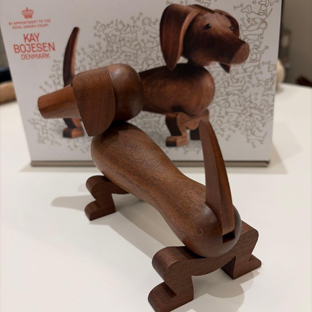 KAY BOJESEN DENMARKの置物　ダックスフンド