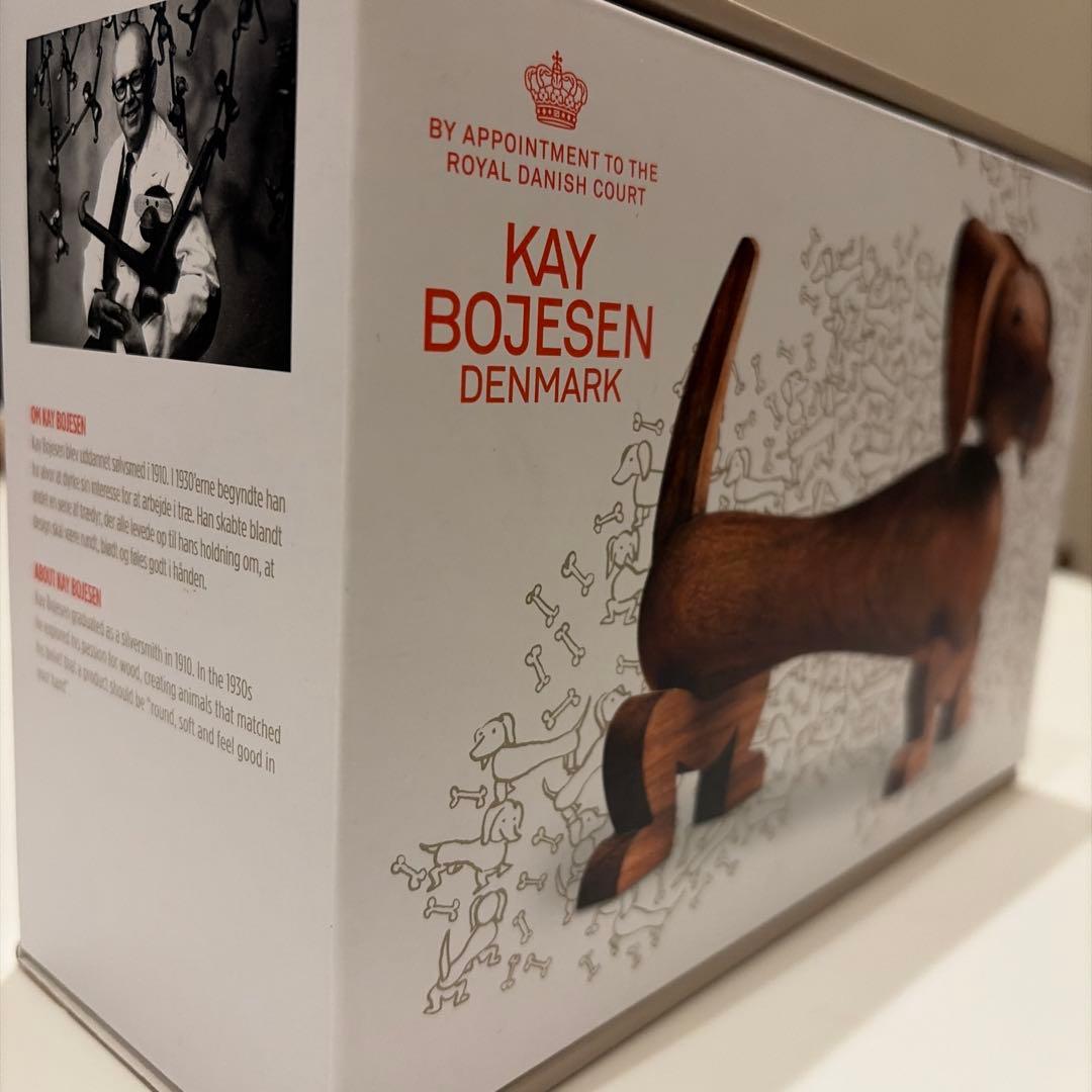 KAY BOJESEN DENMARKの置物　ダックスフンド