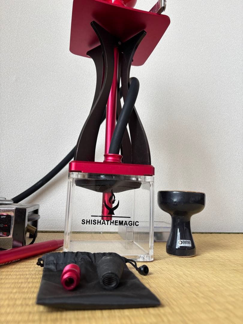 シーシャ バックス（本体）｜ガラス製／ステンレス製＋ヒーター