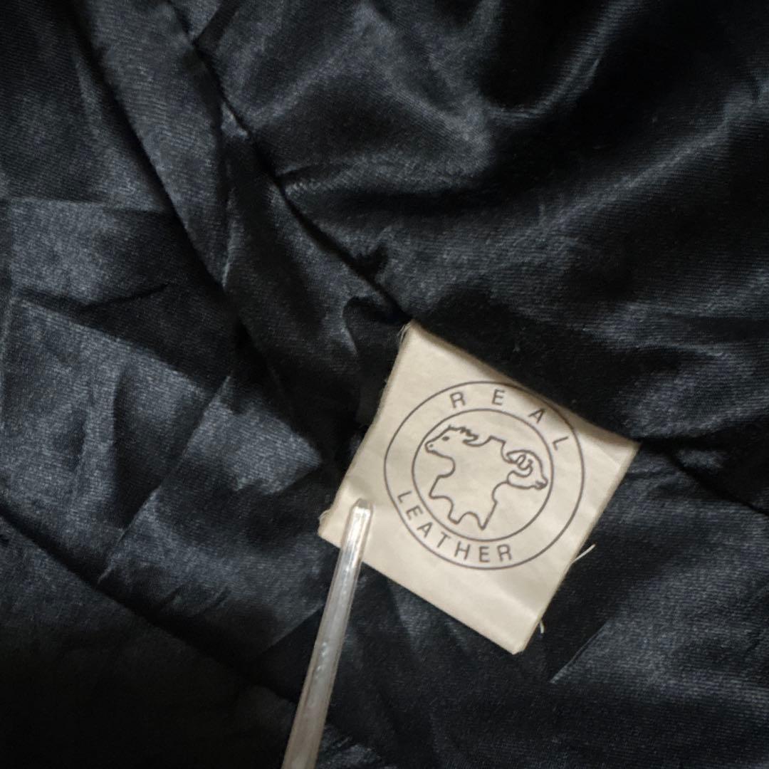 【期間限定お値下げ中】黒レザーライダースジャケット