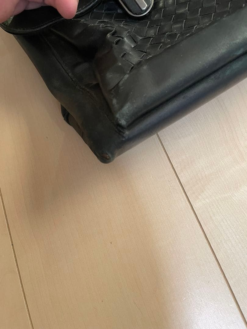 良品⭐︎正規品⭐︎ボッテガ ヴェネタ 黒色 ビジネスバック　激安！定価の９割引き！