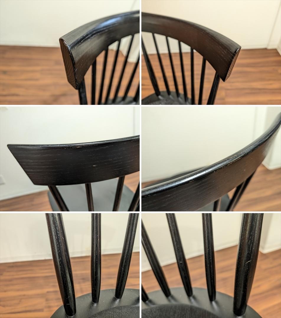 柏木工　オーク　ダイニングチェア　ウィンザーチェア　アームチェア　椅子　イス　K