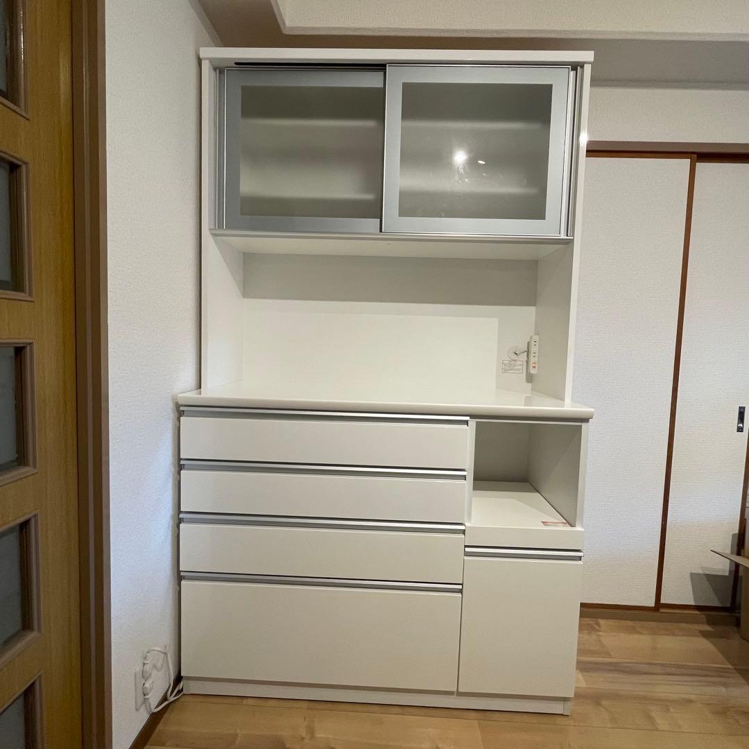 次*)様 【送料込】ニトリ　キッチンボード　幅120cm