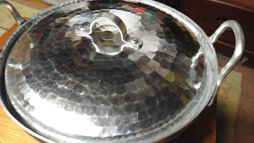 有次　アルミ鍋　22cm